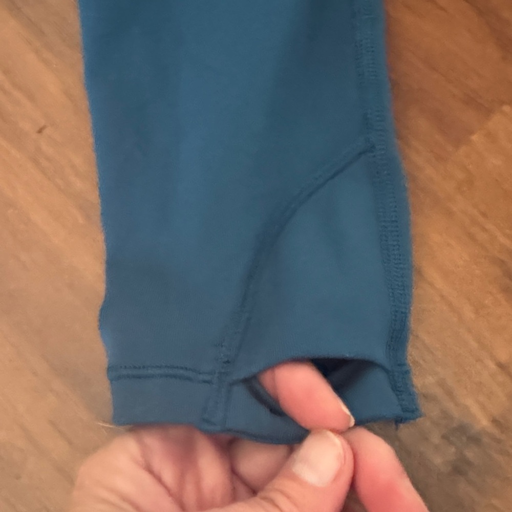 Athleta Teal Long Sleeve Women's Top - Picture 4 of 6